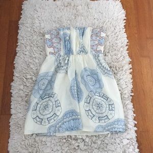 Tibi strapless dress